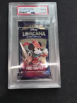 Lorcana 1st Chapter Wave 1 Pack. PSA 10 Mickey Mouse - Image 1
