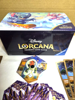 Disney Lorcana Winterspell League Promo Card Set x 4+Counter+Storage Box+Sticker - Image 5