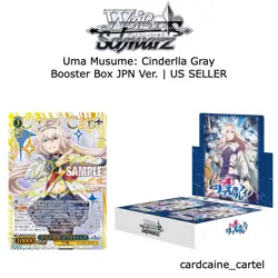 Weiss Schwarz Uma Musume: Cinderella Gray Booster Box JP Ver. | US SELLER - Image 1