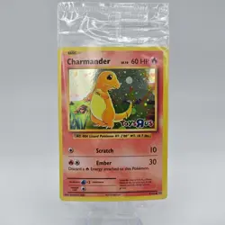 Pokemon Charmander Holo Card #9/108 Toys R Us 2016 Unplayed Sealed CHARMANDER - Image 1