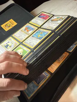 Pokemon TCG Massive Vintage Binder Collection English Japanese 630+ Cards NM - Image 3