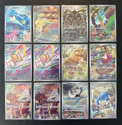Pokemon TCG Scarlet ex Violet ex Triple Beat Japanese AR Card Lot NM/M - Image 1