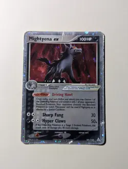 Mightyena ex 101/110 Holon Phantoms Holo Vintage Pokemon Card HP - Image 1