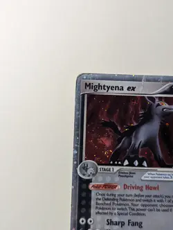Mightyena ex 101/110 Holon Phantoms Holo Vintage Pokemon Card HP - Image 3