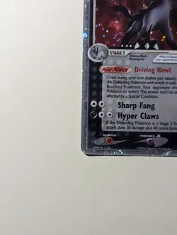 Mightyena ex 101/110 Holon Phantoms Holo Vintage Pokemon Card HP - Image 5