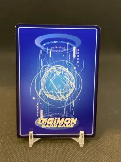 ✨Omnimon BT1-084 SR Alt Art Double Diamond Holo Digimon Card Ghost Rare Mint - Image 4