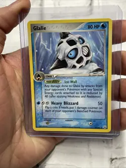 Pokemon TCG Glalie EX Hidden Legends 34/101 Regular Uncommon NM Near Mint Card - Image 1