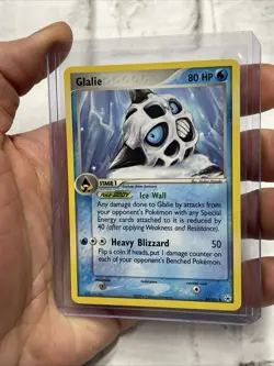 Pokemon TCG Glalie EX Hidden Legends 34/101 Regular Uncommon NM Near Mint Card - Image 2