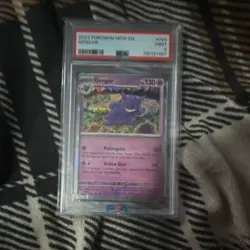 Pokemon Gengar 094/165 Sv: Scarlet & Violet 151 PSA Graded Holo Rare Card 2023 - Image 1