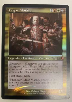 Edgar Markov (Retro Frame) #428 (NM) Innistrad Remastered INR Magic MTG - Image 1