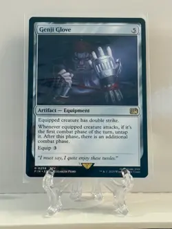 Genji Glove Final Fantasy Regular Magic the Gathering - Image 1