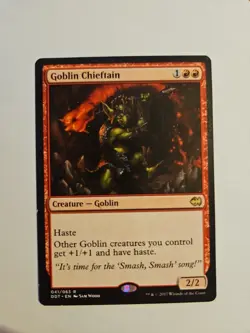 Goblin Chieftain Duel Decks: Merfolk vs. Goblins Regular - Image 1