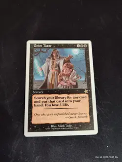 Magic: The Gathering Grim Tutor Starter 1999 Regular - Image 1