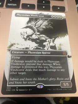 Phyrexian Vindicator (Showcase) Phyrexia: All Will Be One Regular - Image 1