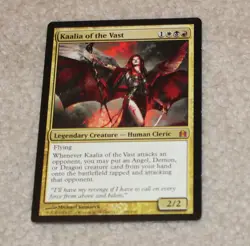 MTG Magic The Gathering: Commander 2011: Kaalia of the Vast #206/318 Mythic - NM - Image 1