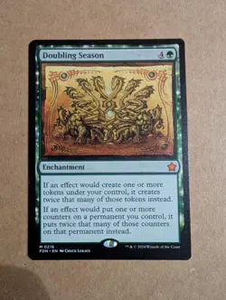 Doubling Season - MTG Foundations MTG #216 Non-Foil LP - Image 1