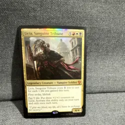 MTG - Licia, Sanguine Tribune Legendary Foil English, Mint Condition - Image 1