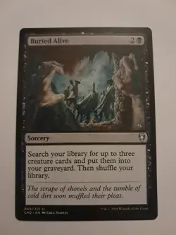 Buried Alive NM Commander Anthology 2 2018 Magic the Gathering MTG - Image 1