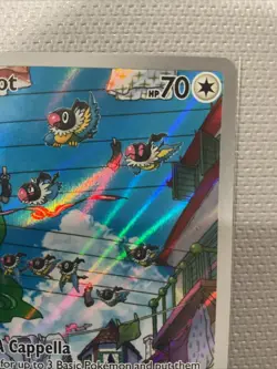 Pokemon TCG Chatot 181/162SV05: Temporal Forces Holo Full Art NM/M - Image 3