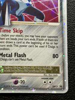 D&P Dialga 1/130 Black Star Promo Holo Pokemon TCG Moderate Play - Image 5