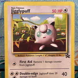 Jigglypuff 7 1999 Black Star Promo Holo Pokemon - Image 3