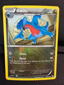 Pokemon Dragons Exalted Gabite Reverse Holo (88/124) NM - Image 1