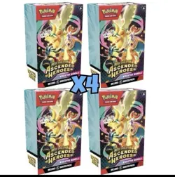 4x Pokemon Ascended Heroes Booster Bundle -PreSale - Image 1
