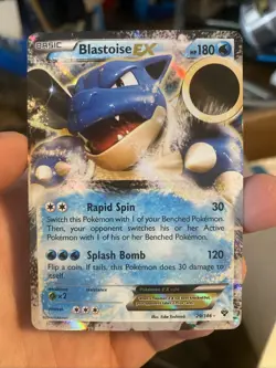 Pokemon Blastoise EX 29/146 2014 XY ULTRA RARE MINT - Image 1