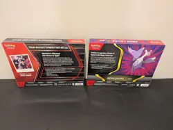 (2) Pokemon TCG Boxes Team Rocket's Mewtwo ex & Mega Latias Ex Sealed (8 Packs!) - Image 2