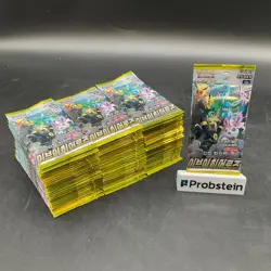 Lot of (100) Pokemon Korean s6a Eevee Heroes Booster Packs Sealed - Image 1