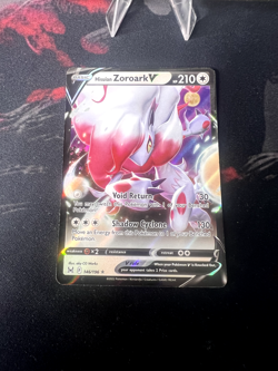 Hisuian Zoroark V - 146/196 Ultra Rare Lost Origin NM Pokemon TCG - Image 1