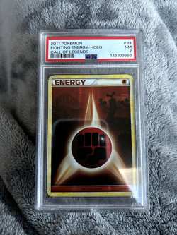 2011 Pokemon Fighting Energy 93/95 Holo Pokemon Call Of Legends PSA 7 Pop 17 - Image 1