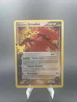 Team Magma’s Groudon EX 9/95 - 2021 25th Anniversary Celebration Pokemon TCG - Image 1