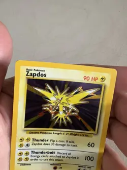Zapdos Base Set Holo Rare 16/102 Pokemon TCG Near Mint Free Postage - Image 5