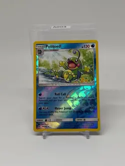 Politoed 25/145 Sm-Guardians Rising Reverse Holo Pokemon - 2017 - Image 1