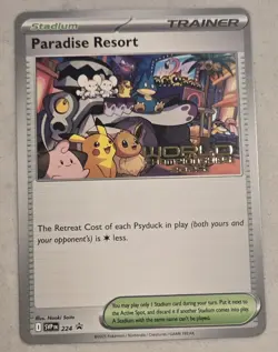 Pokemon World Championship 2025 English Paradise Resort SVP 224 Anaheim Promo 11 - Image 1