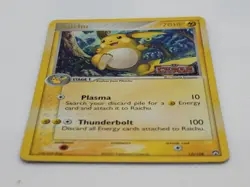 Pokemon TCG 2007 Raichu 12/108 Power Keepers Reverse Holo -Stamped LP - Image 2