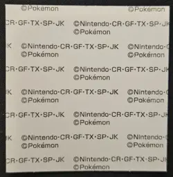 Japanese Infernape Daiichi Pan Stickers Part 2 Pound Cake Pokemon Trading CG NM - Image 2