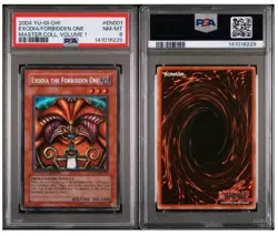 2004 YuGiOh Exodia the Forbidden One MC1-EN001 Graded PSA 8 MINT Head - Image 2