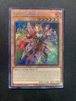Yu-Gi-Oh TCG Elfnote Lucina 1st Edition Secret Rare BPRO-EN010 Near Mint - Image 1