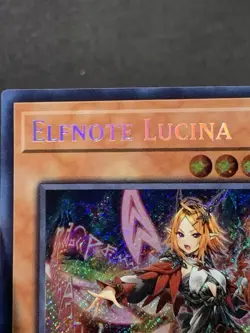 Yu-Gi-Oh TCG Elfnote Lucina 1st Edition Secret Rare BPRO-EN010 Near Mint - Image 3