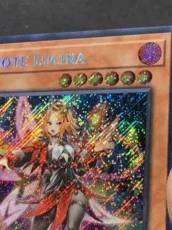 Yu-Gi-Oh TCG Elfnote Lucina 1st Edition Secret Rare BPRO-EN010 Near Mint - Image 4