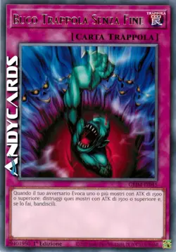 BUCO TRAPPOLA SENZA FINE • (Bottomless Trap Hole) • Rara • GEIM IT045 • YUGIOH! - Image 1
