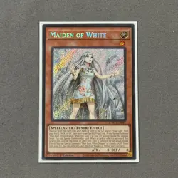 Maiden of White SDWD-EN041 Secret Rare 1st Edition - Image 1