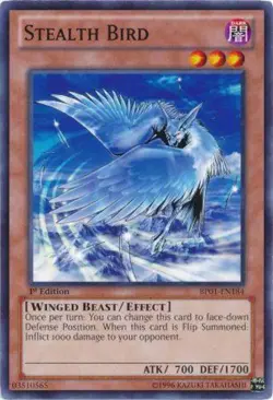 Stealth Bird - BP01-EN184 - Common - 1st Edition Battle Pack: Epic Dawn Yu-Gi-Oh - Image 1