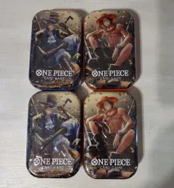 🔥 One Piece TCG Mini Tins Vol 2, Lot of 4 Sealed, Ships Immediately! 🔥 - Image 1