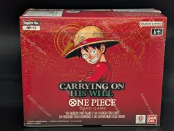 Lot of (12) OP-13 One Piece Carrying On His Will English Sealed Booster Boxes - Image 2