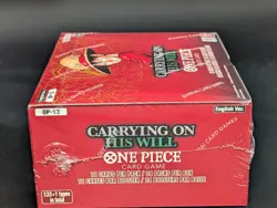 Lot of (12) OP-13 One Piece Carrying On His Will English Sealed Booster Boxes - Image 5