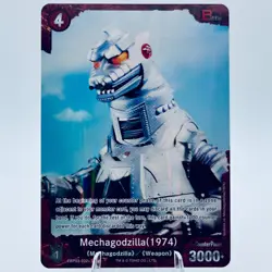 Godzilla Card Game Mechagodzilla (1974) EBP03-032+ P Foil Single Card - Image 1