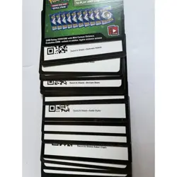 Lot of 100 Sword & Shield Set Pokemon TCG Code Cards Unredeemed Physical Cards - Image 2
